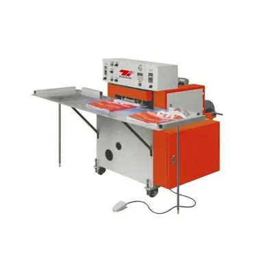 Automatic Soft Loop Handle Bag Making Machine with Servo Motor