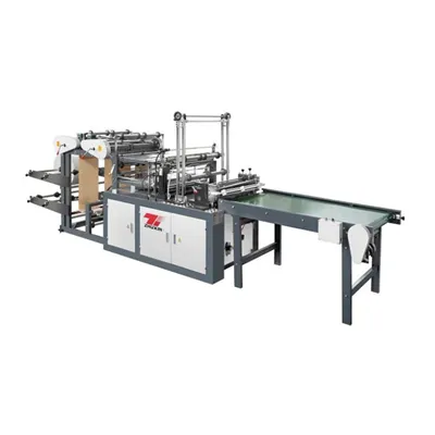 Double Layer Four Lines Cutting Bag Making Machine