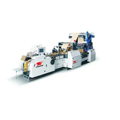 Flat Bottom Paper Bag Making Machine Inline Printer
